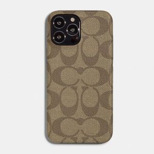 Iphone 13 Pro Case In Signature Canvas